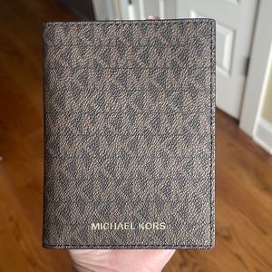 BRAND NEW MK passport holder and/or wallet